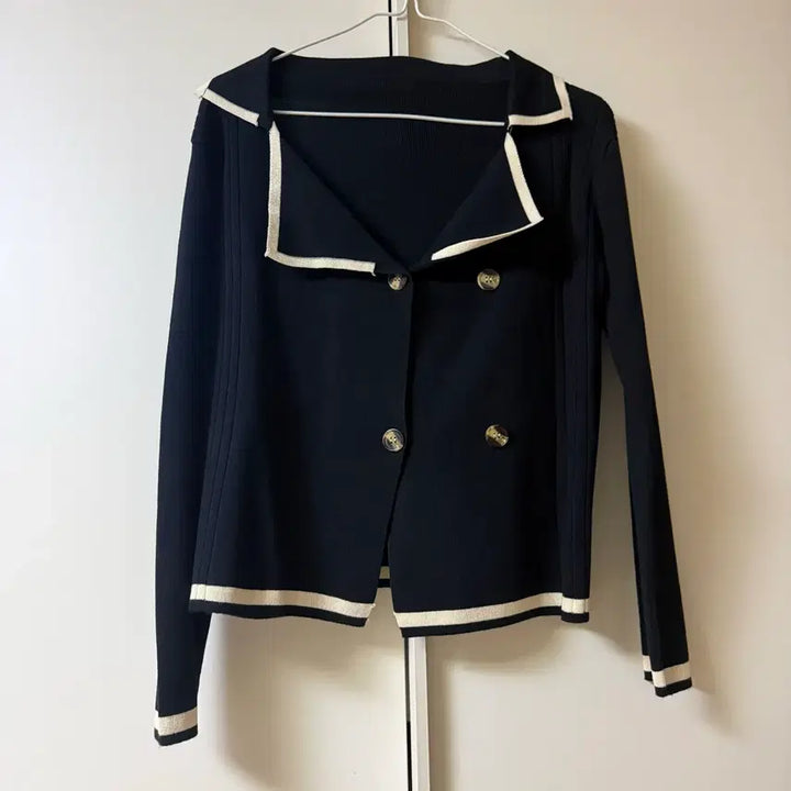 [BUNJANG] Sera Color Block Knit Sweater / 세라 배색 니트