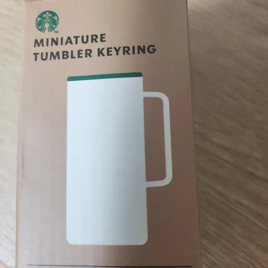 [BUNJANG] Starbucks Tumbler Keychain / 스타벅스 화이트 핸들 텀블러 키링