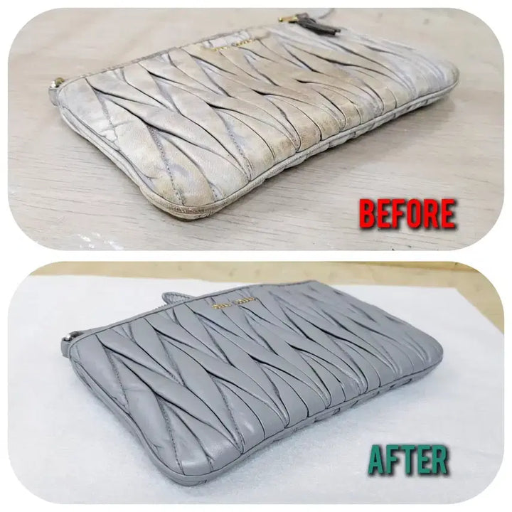 [BUNJANG] Miu Miu Bag Restoration Service / 미우미우 가방 복원 [명품 복원, 컬러 체인지, 밑창 보강, 도금 등]