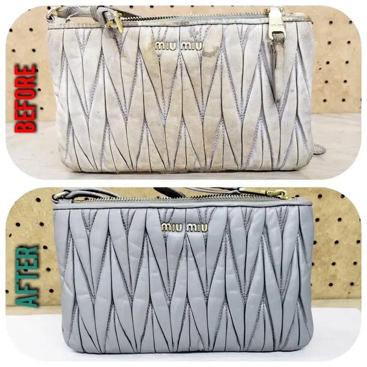 [BUNJANG] Miu Miu Bag Restoration Service / 미우미우 가방 복원 [명품 복원, 컬러 체인지, 밑창 보강, 도금 등]