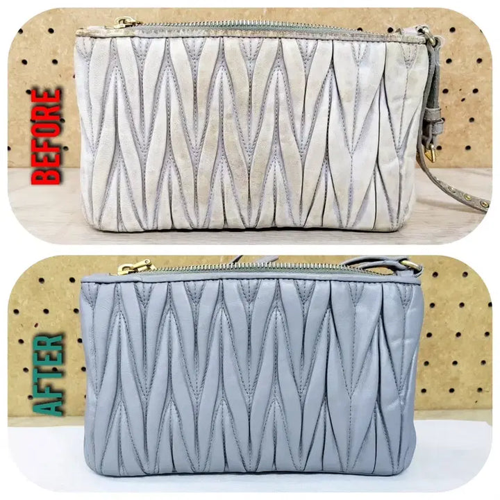 [BUNJANG] Miu Miu Bag Restoration Service / 미우미우 가방 복원 [명품 복원, 컬러 체인지, 밑창 보강, 도금 등]