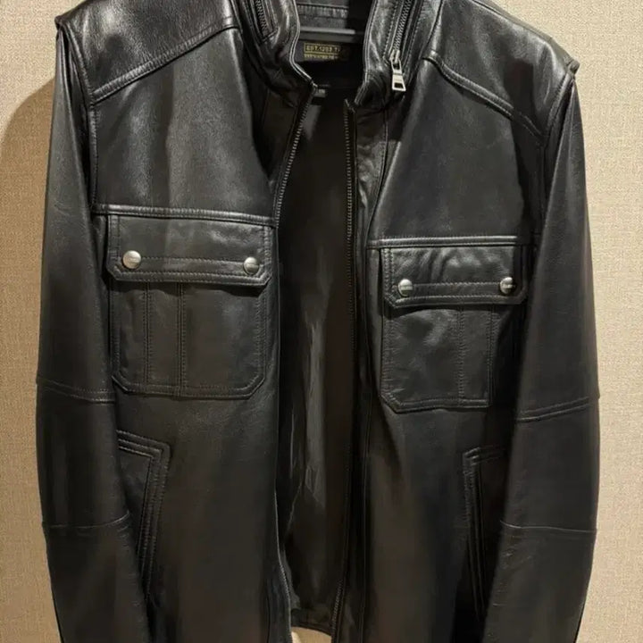 [BUNJANG] GABBA Leather Jacket / 가죽자켓