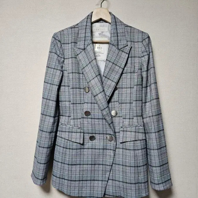 [BUNJANG] Egoist Check Jacket (Size 66) / 에고이스트 Egoist 체크 자켓 66사이즈