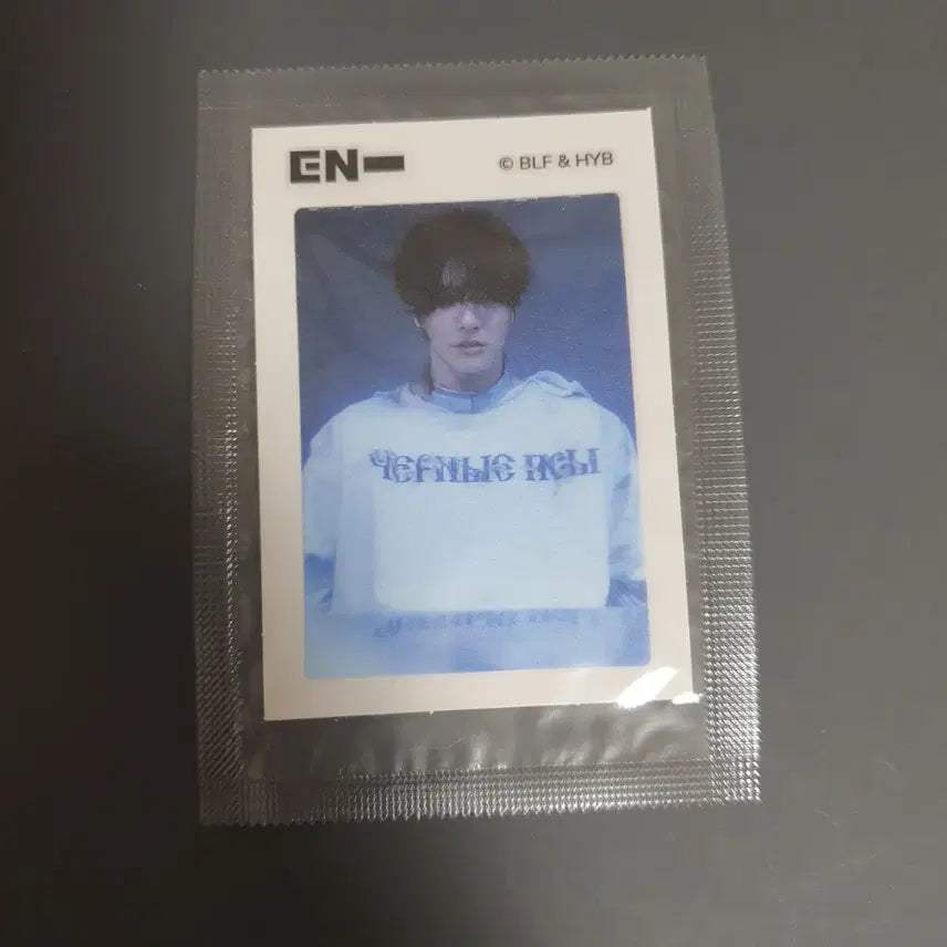 ENHYPEN 엔하이픈 포토카드 롯데 콜라보 과자 스티커 미개봉