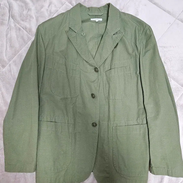 [BUNJANG] Engineered Garments Bedford Jacket Olive Ripstop / [M사이즈] 엔지니어드가먼츠 베드포드 립스탑 올리브색상