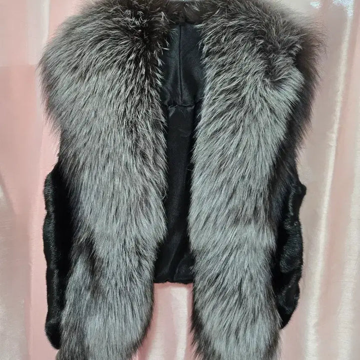 [BUNJANG] Mink & Fox Fur Vest / 밍크+폭스퍼 베스트