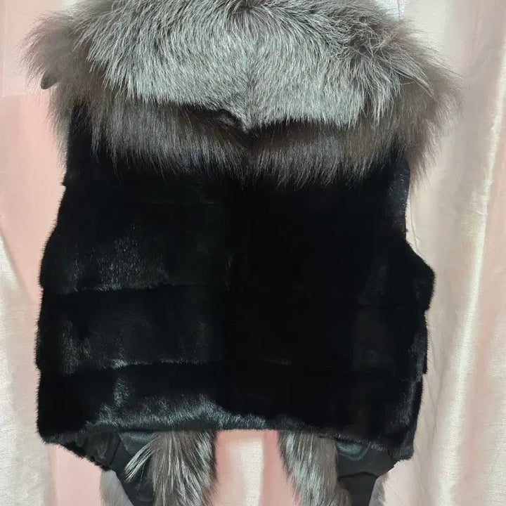 [BUNJANG] Mink & Fox Fur Vest / 밍크+폭스퍼 베스트