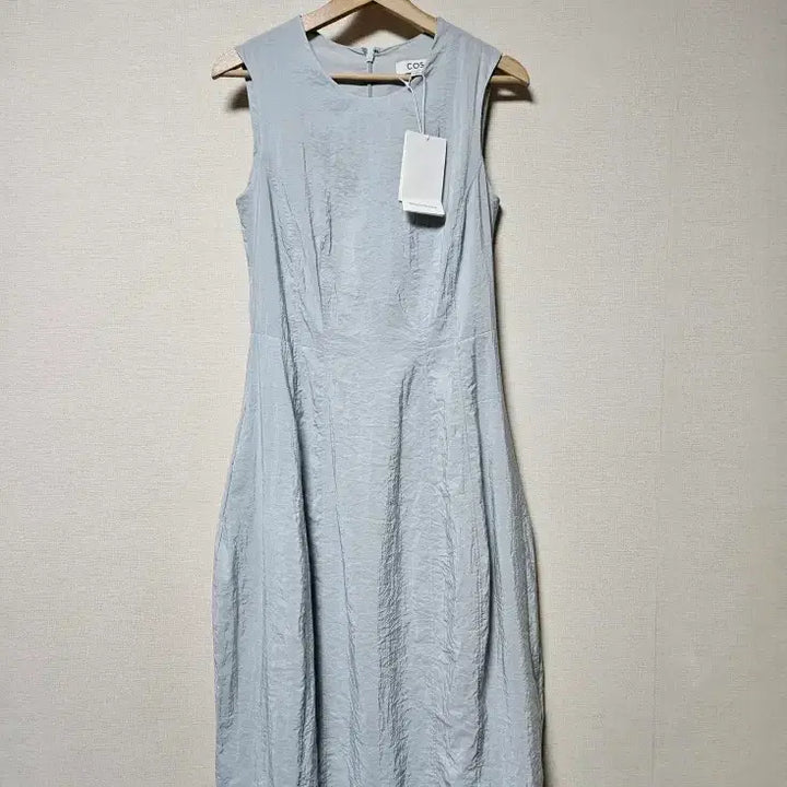 [BUNJANG] COS Sleeveless Wrinkle Maxi Dress / COS 코스 슬리브리스 링클 원피스 eur 32사이즈