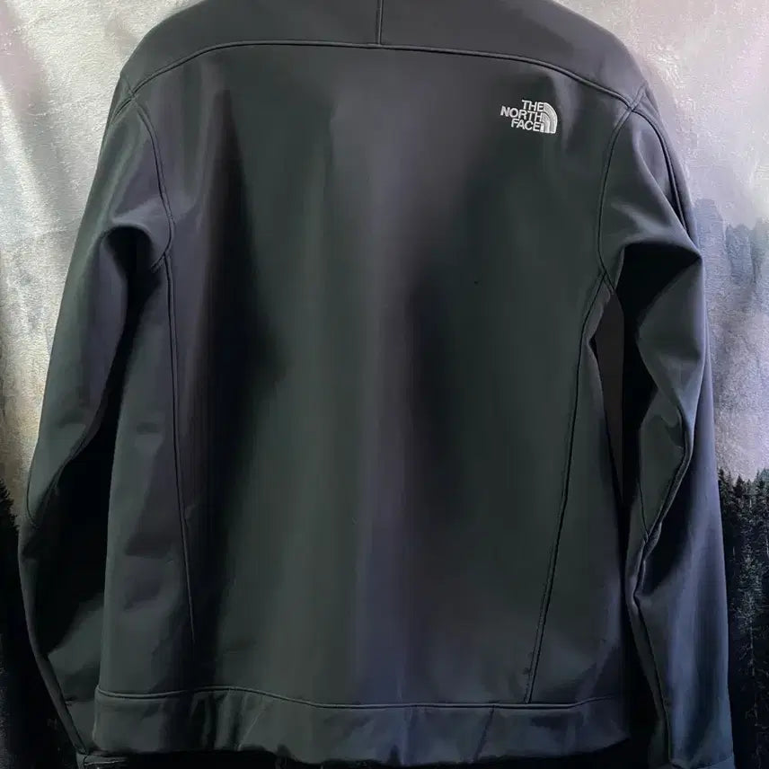 [BUNJANG] 100 M Black Windbreaker Jacket / 100 M 노스페이스 블랙 바람막이 집업 자켓