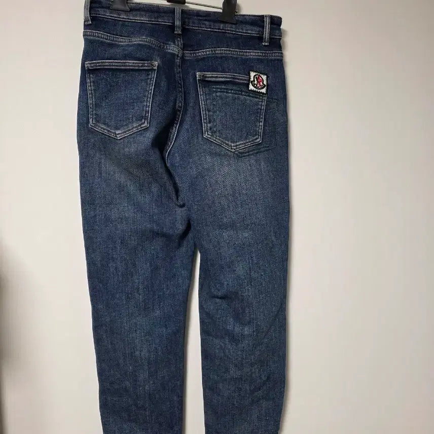 [BUNJANG] Patch Detail Denim Jeans / 29~30 예쁜 패치 기모 청바지  중청색