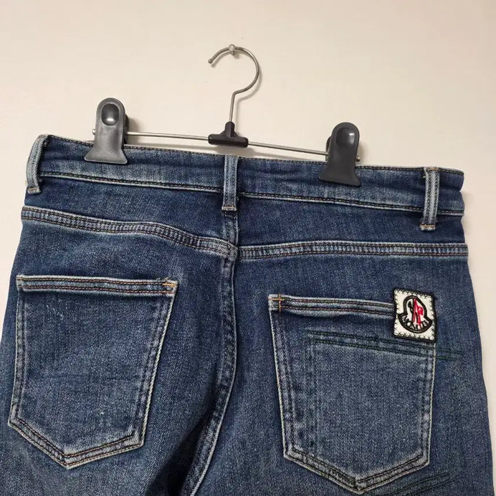 [BUNJANG] Patch Detail Denim Jeans / 29~30 예쁜 패치 기모 청바지  중청색