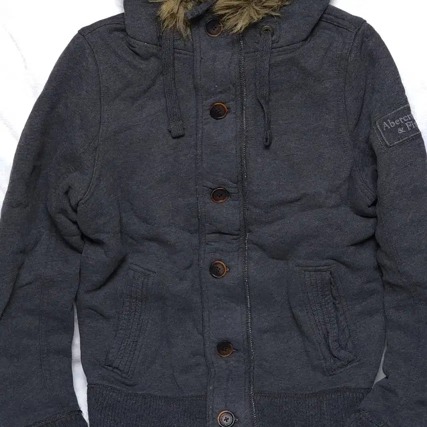[BUNJANG] Abercrombie & Fitch Wolf Pond Dark Gray Jacket / 아베크롬비 울프폰드 다크그레이 새제품