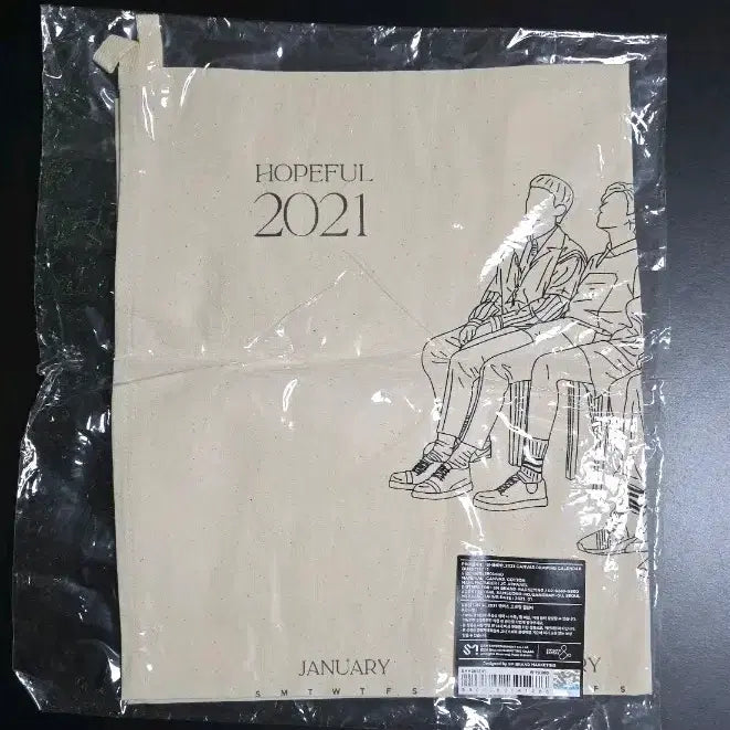 [BUNJANG] SHINee 2021 Canvas Calendar / 샤이니 2021 캔버스 캘린더