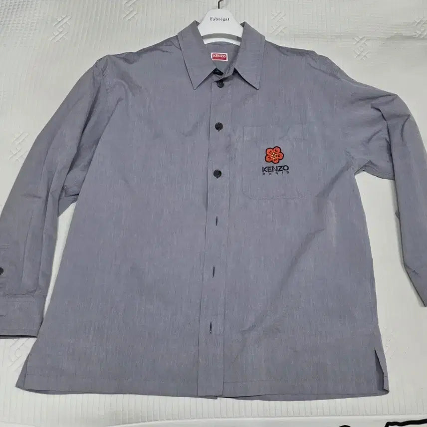 [BUNJANG] Kenzo Bokeh Flower Oversized Shirt - Size L / 겐조 보케 플라워 오버사이즈 셔츠 L사이즈