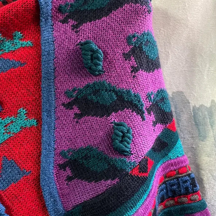 [BUNJANG] EMAROO Vintage Australian Pattern Knit Sweater / 105) EMAROO 빈티지 호주 패턴 니트 스웨터