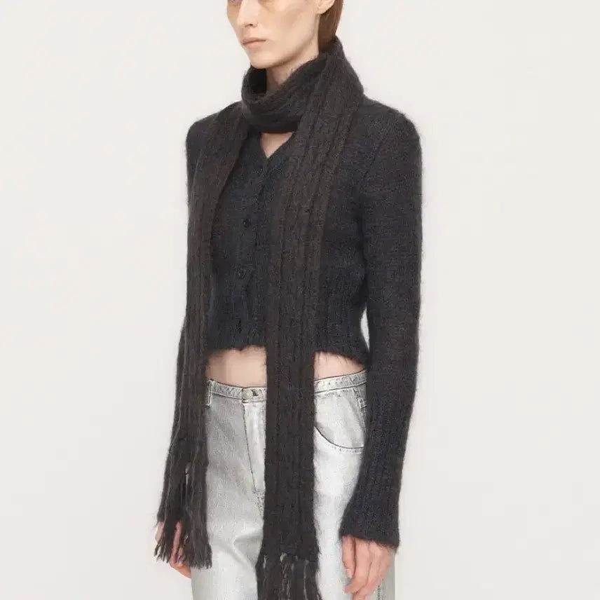 [BUNJANG] TheOpen Product Mohair Cardigan / Open yy mohair cardigan 모헤어 가디건 더오픈프로덕트