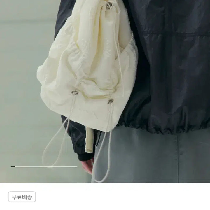 [BUNJANG] Kuho Plus Jacquard Sack Bag / (새상품) !오늘만 이 가격! 구호플러스 sack 백