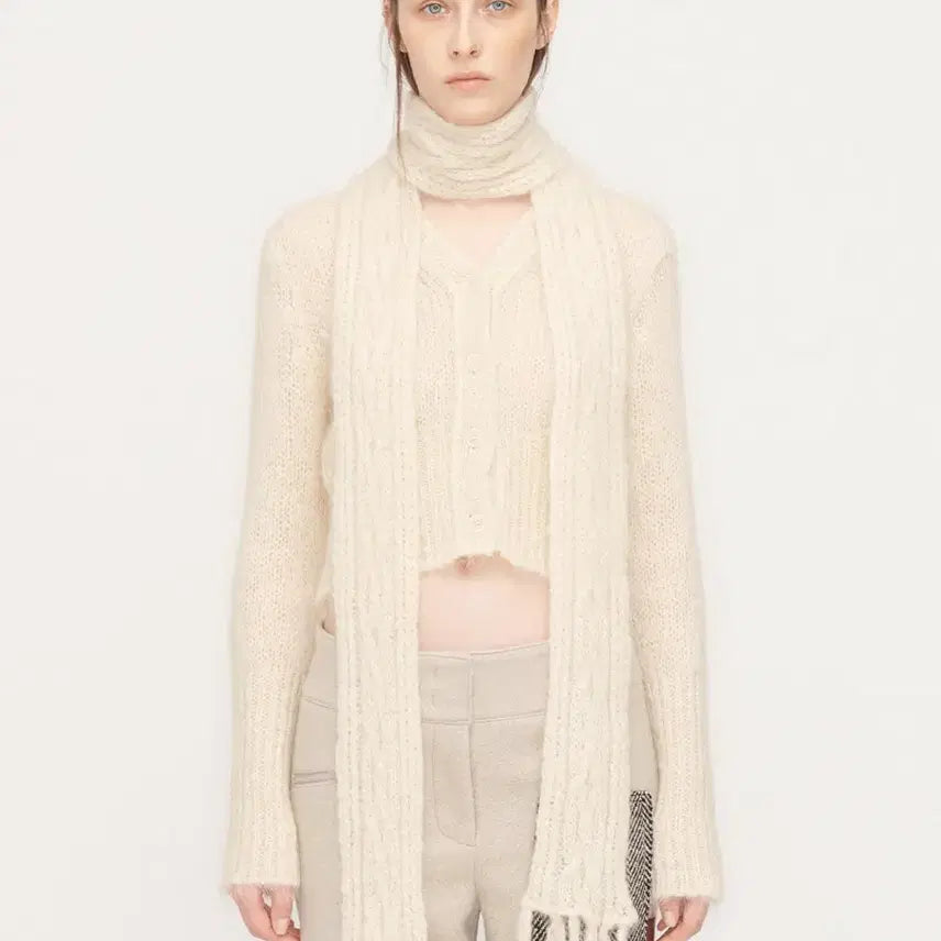 [BUNJANG] TheOpen Product Mohair Cardigan / Open yy mohair cardigan 모헤어 가디건 더오픈 프로덕트