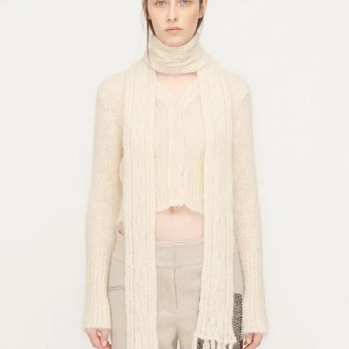 [BUNJANG] TheOpen Product Mohair Cardigan / Open yy mohair cardigan 모헤어 가디건 더오픈 프로덕트