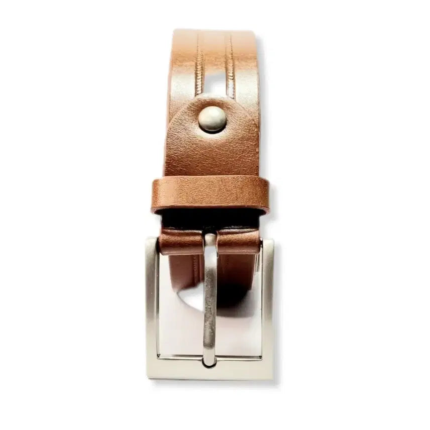 [BUNJANG] Italian Leather Belt / 100프로 이태리 통가죽벨트