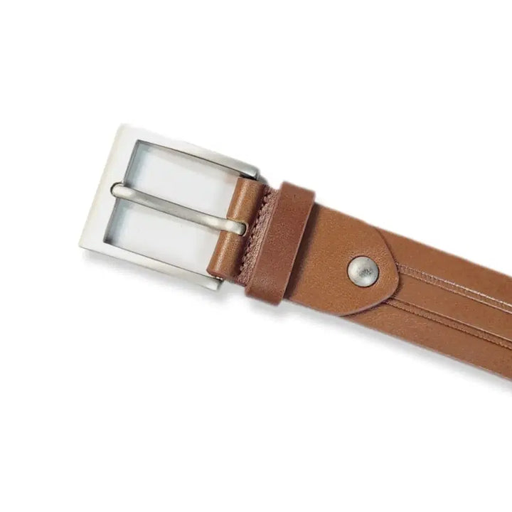 [BUNJANG] Italian Leather Belt / 100프로 이태리 통가죽벨트