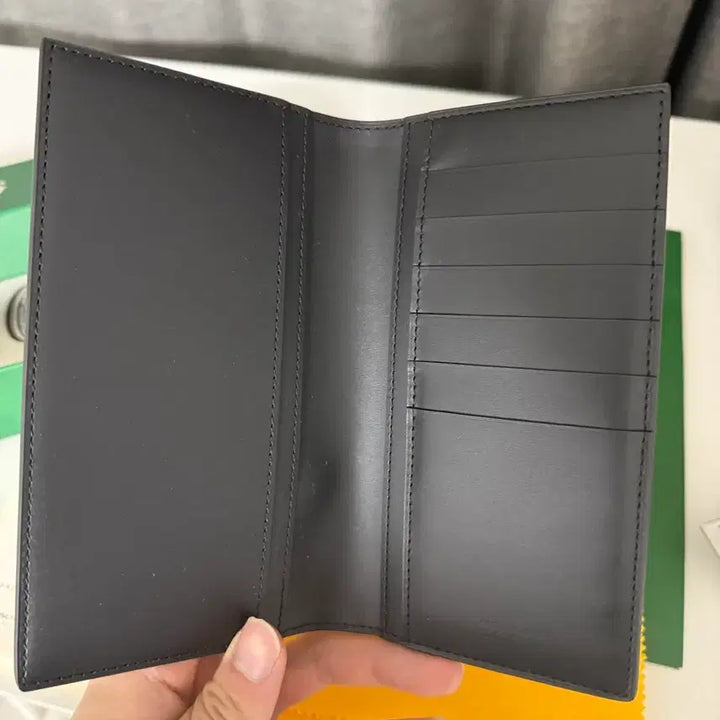 [BUNJANG] Goyard Saint-Sulpice Long Wallet Full Package / 고야드 생로슈 장지갑 블랙 풀세트