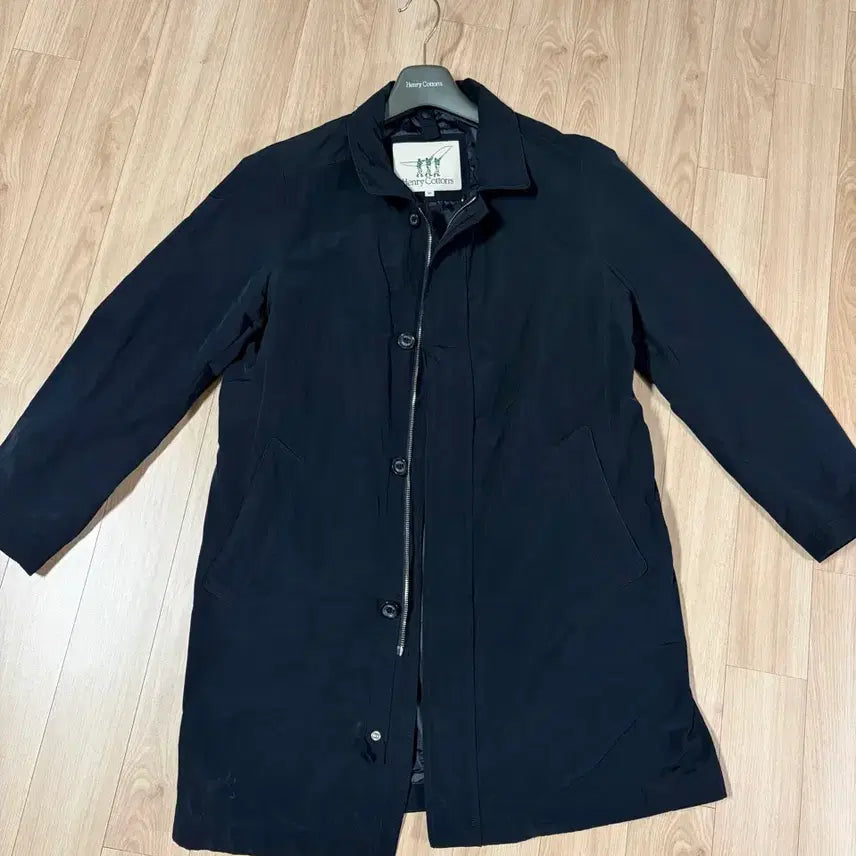 [BUNJANG] Henry Cotton Pilot Coat Navy 95 / 헨리코튼 파일럿코트 네이비 95 팝니다.