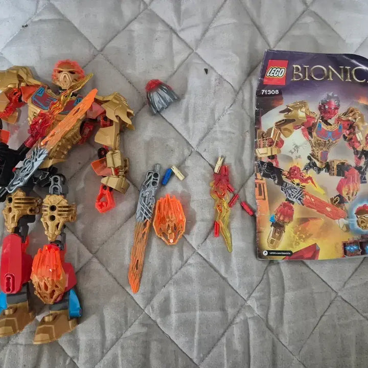 [BUNJANG] Lego Bionicle Tahu - Uniter of Fire (71308) / 레고 바이오니클 불의 유나이터 타후 (71308/설명서포함)
