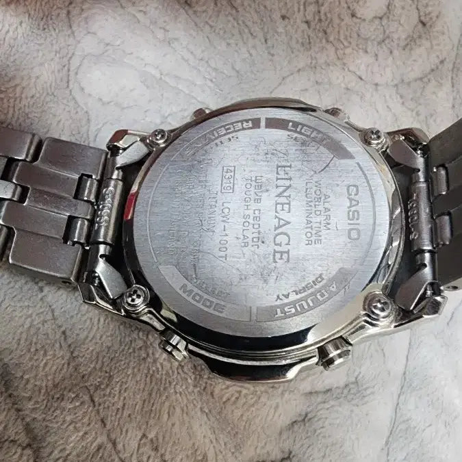 [BUNJANG] Casio Lineage LCW-100T Titanium Watch / 카시오 리니지 LCW-100T 티타늄 시계