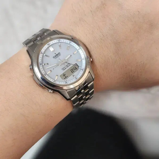 [BUNJANG] Casio Lineage LCW-100T Titanium Watch / 카시오 리니지 LCW-100T 티타늄 시계