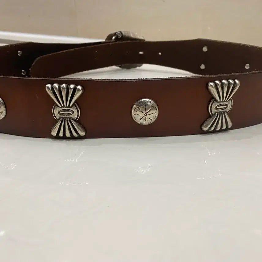 [BUNJANG] Ralph Lauren Naomi Glasses Collaboration Indian Belt / 랄프로렌 벨트 (나이오미글래시스콜라보) 인디언