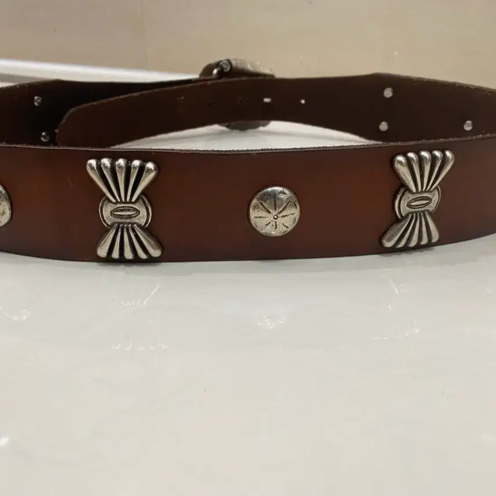 [BUNJANG] Ralph Lauren Naomi Glasses Collaboration Indian Belt / 랄프로렌 벨트 (나이오미글래시스콜라보) 인디언