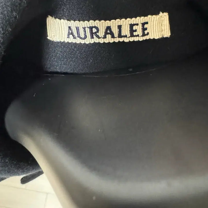 [BUNJANG] Auralee Super Fine Wool Half Coat Navy / 오라리 슈퍼파인울 하프코트(피코트) 3사이즈 네이비