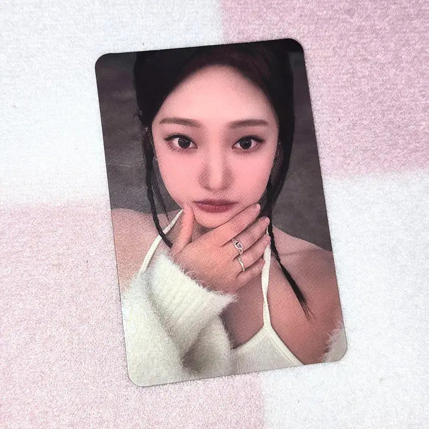 에스파 닝닝 마이월드 에스엠 스토어 럭드 포토카드 양도