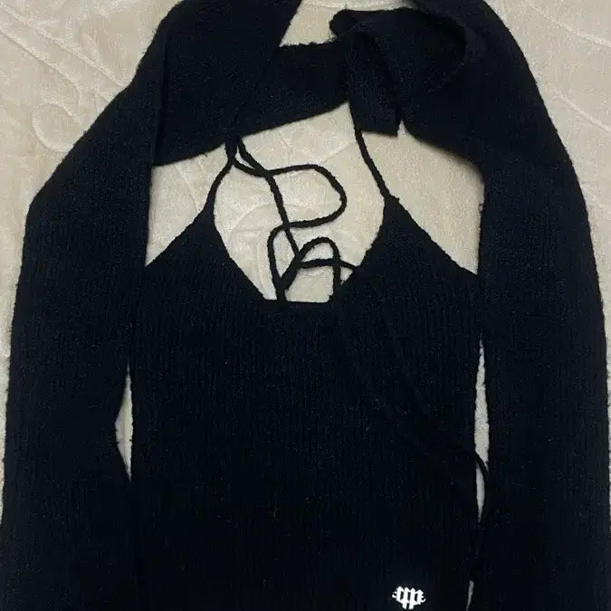 [BUNJANG] Pain or Pleasure Black Cardigan Set / 페인오어플레져 블랙 가디건 세트