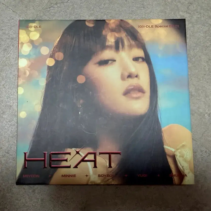 아이들 HEAT 민니 앨범