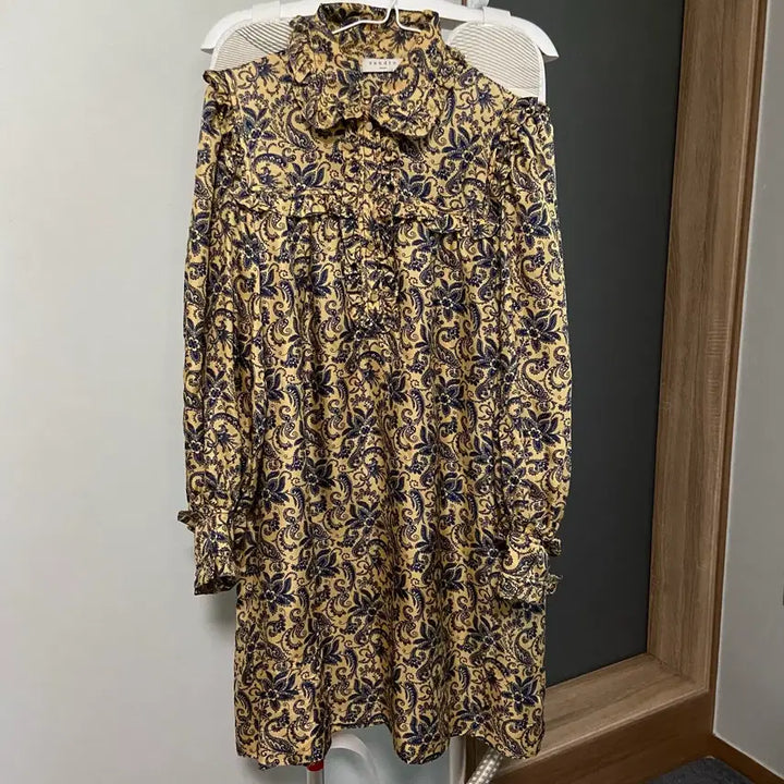 [BUNJANG] Sandro Paisley Silk Dress / Sandro 산드로 페이즐리 실크 원피스 (36)