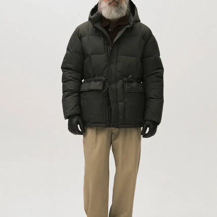 [BUNJANG] Outstanding Karakoram Down Padding Parka Olive / 아웃스탠딩 카라코람 다운 패딩 파카 올리브