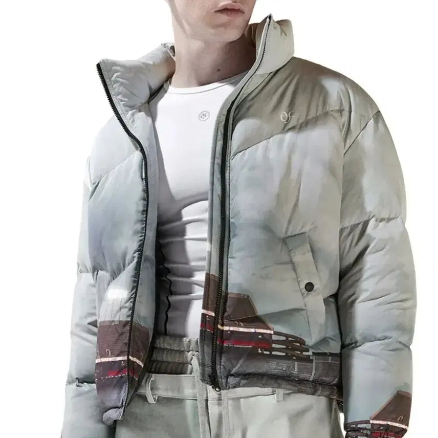 [BUNJANG] AOFF FIELD Goose Down Padded Jacket / 가격포기) AOFF구스다운,패딩 - FIELD