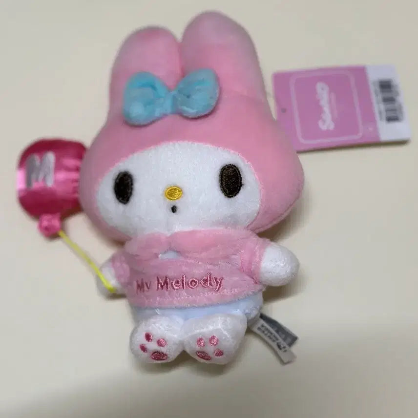 [BUNJANG] Sanrio My Melody Party Bag Charm Keyring / 산리오정품/ 마이멜로디 파티 가방걸이 키링 / 약 16cm