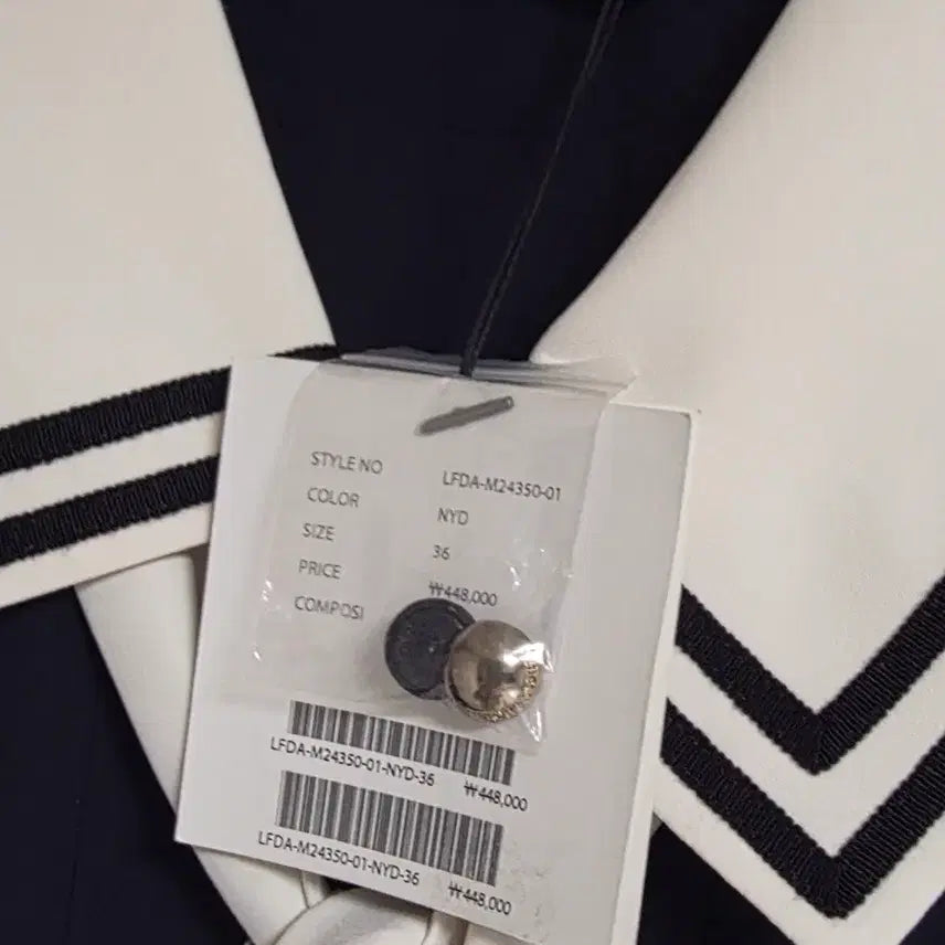 [BUNJANG] Lucky Chouette Sailor Collar Dress / 럭키슈에뜨 세일러 카라 원피스 팝니다