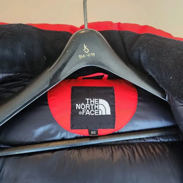 [BUNJANG] The North Face Women's Long Padded Jacket (Red) / 노스페이스 여성 롱패딩 85(M) 레드