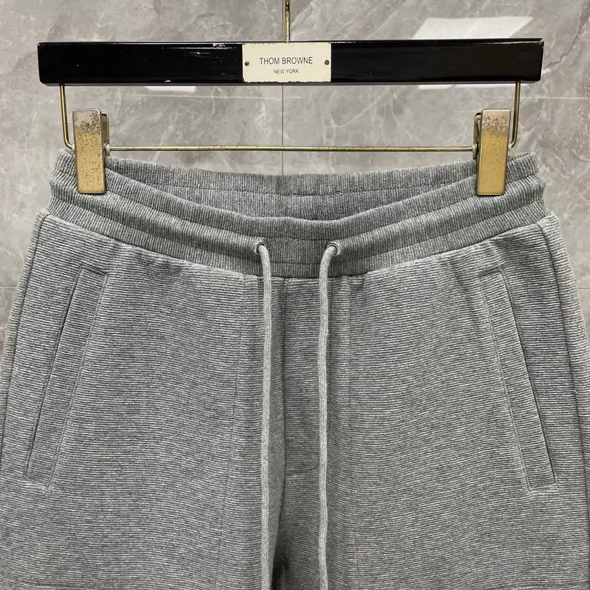 [BUNJANG] Thom Browne Knit Pants Set / 톰브라운 니트 바지 팬츠  남녀공용사이즈 네이비 그레이 봄 계절 세트로