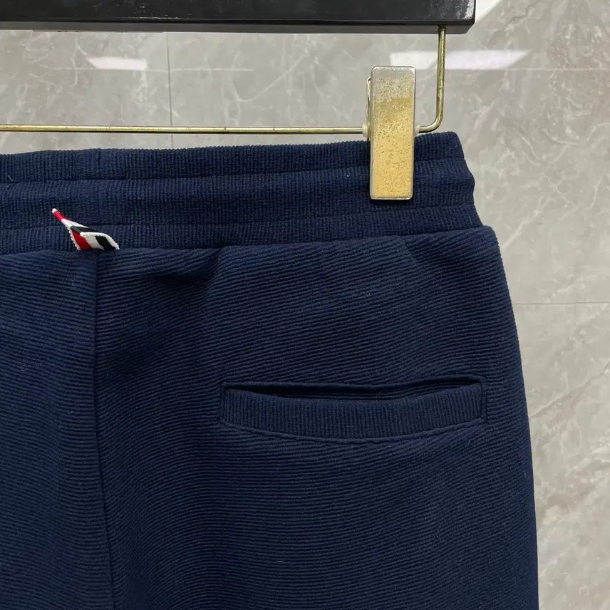 [BUNJANG] Thom Browne Knit Pants Set / 톰브라운 니트 바지 팬츠  남녀공용사이즈 네이비 그레이 봄 계절 세트로