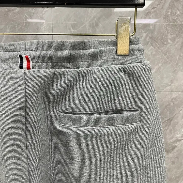 [BUNJANG] Thom Browne Knit Pants Set / 톰브라운 니트 바지 팬츠  남녀공용사이즈 네이비 그레이 봄 계절 세트로