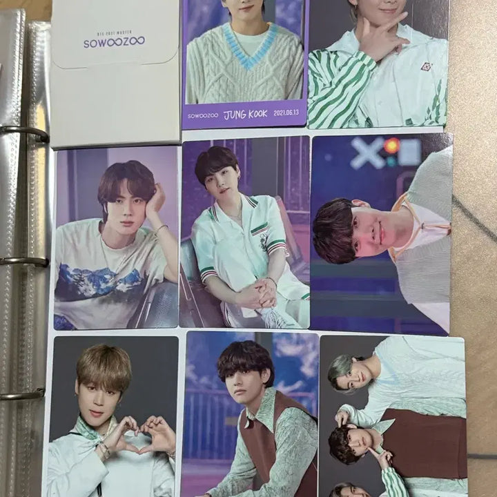 [BUNJANG] BTS Jungkook Mini Photocard Bundle Set / 방탄소년단 소우주 머스터 미니포카 1set 스페셜 카드 정국 일괄 양도