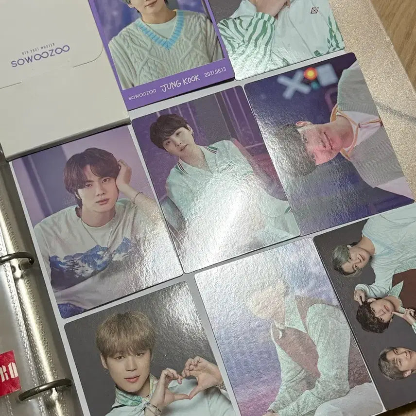 [BUNJANG] BTS Jungkook Mini Photocard Bundle Set / 방탄소년단 소우주 머스터 미니포카 1set 스페셜 카드 정국 일괄 양도