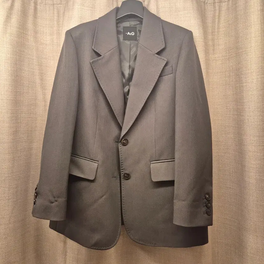 [BUNJANG] The Edge Boy Fit Jacket Charcoal / 25FW 더엣지 보이핏 자켓 85(55) 챠콜