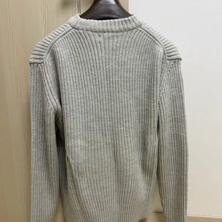 [BUNJANG] The T-Shirt Museum Men's Knit Light Gray M / 더티셔츠뮤지엄 남자 니트 라이트 그레이 M