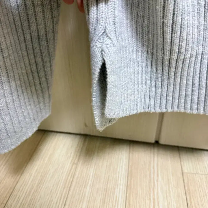 [BUNJANG] The T-Shirt Museum Men's Knit Light Gray M / 더티셔츠뮤지엄 남자 니트 라이트 그레이 M